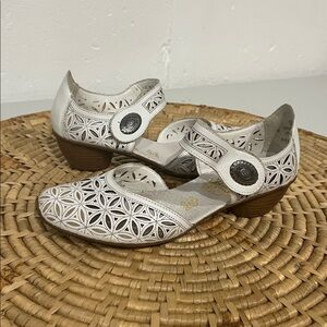 Rieker Mirjam Antistress Block Heeled Sandals